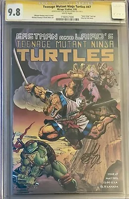 Buy TMNT #47 CGC SS 9.8 SIGNED Dooney 1st Space Usagi (Teenage Mutant Ninja Turtles) • 479.70£