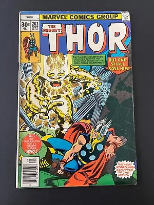Buy Thor #263 - Holocaust And Homecoming! (Marvel, 1977) VG+ • 1.18£
