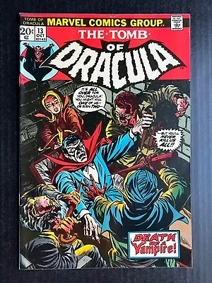 Buy TOMB OF DRACULA #13 October 1973 Origin And 3rd Appearance Of Blade • 181.68£