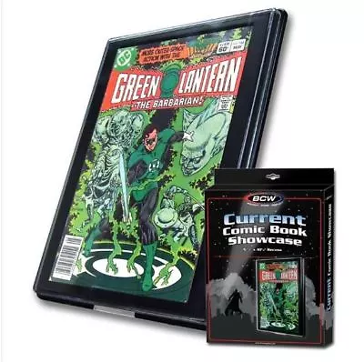 Buy BCW Comic Book Showcase Current Size Framed Display Case Wall Mounting Easy Open • 18.92£