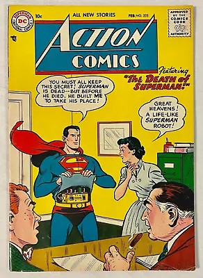 Buy DC Comics Action Comics No. 225 • 197.65£