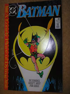 Buy BATMAN # 442 1st APP ROBIN III TIM DRAKE PEREZ WOLFMAN APARO $1.00 DC COMIC BOOK • 0.99£