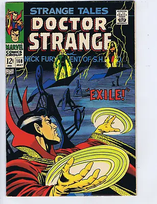Buy Strange Tales #168 Marvel 1968 '' Exile ! '' • 31.53£
