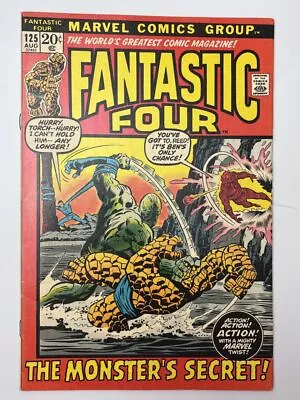 Buy Fantastic Four #125 (1972) In 6.5 Fine+ • 8.78£