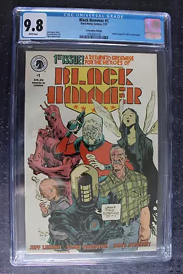 Buy BLACK HAMMER #1 (Convention Edition Variant) CGC 9.8 Dark Horse Comics 2017 • 179.95£