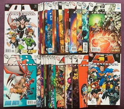Buy Countdown #1 To #51 Complete Series (DC 2007) 51 X FN- To NM Comics. • 71.25£