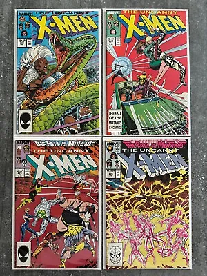 Buy Uncanny X-Men #223-#226 | Freedom Force | VF/NM | B&B (Marvel 1987) • 10£