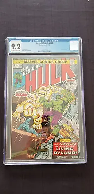 Buy Incredible Hulk #183 CGC  9.4 - Trimpe  Zzzax Appearance Fresh Slab Near Mint- • 86.09£