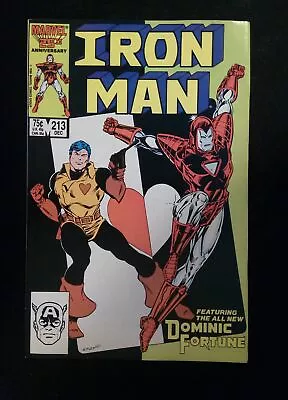 Buy Iron Man #213  MARVEL Comics 1986 VF+ • 4.75£
