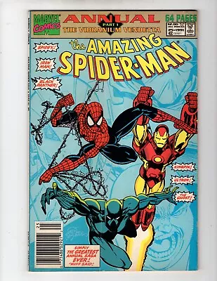 Buy Marvel Comics Amazing Spider-Man Volume 1 Annual Book #25 VF+ 1991 • 1.99£