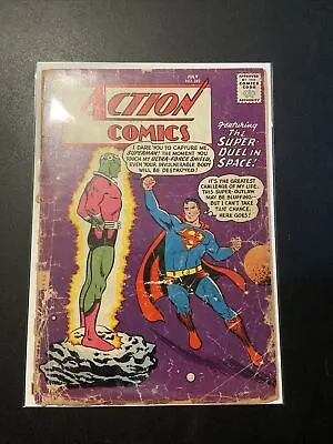 Buy Action Comics #242  1st App Brainiac  DC Comics  1958 - Low Grade • 316.62£