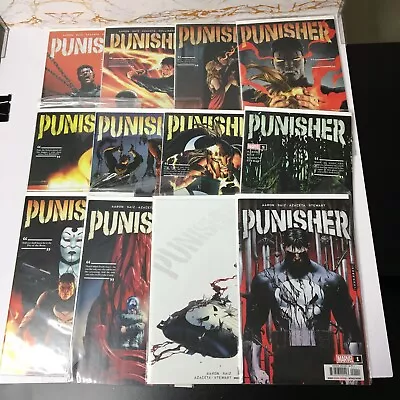 Buy Punisher 1-12 By Jason Aaron Plus War Journal  Blitz And Brother • 24.99£