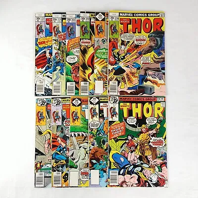 Buy The Mighty Thor #270-280 Lot (1978 Marvel) 271 272 273 274 275 276 277 278 279 • 39.71£