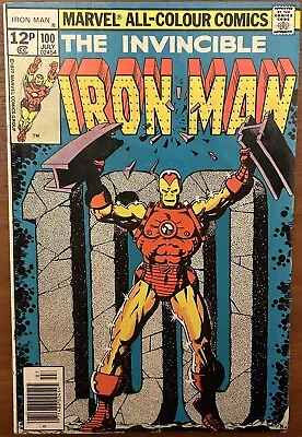 Buy Iron Man #100 - Vs The Mandarin! (Marvel 1977) • 49.99£