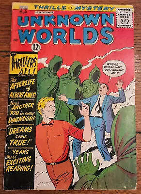 Buy Thrills Of Mystery Unknown Worlds #26 American Comic Group 1963 - VG/FN • 9.54£