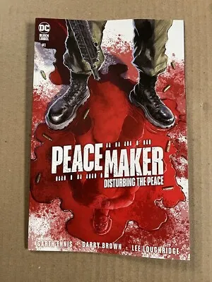 Buy PEACEMAKER Disturbing The Peace #1 (DC Comic 2022) 1st Print BLACK LABEL • 3.50£