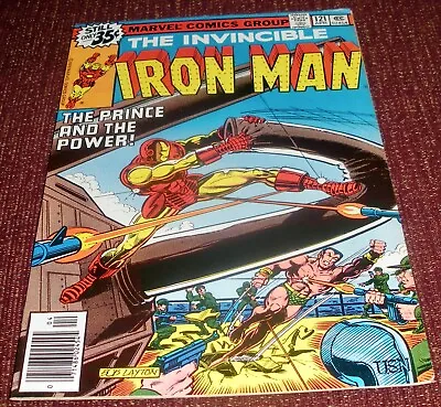Buy IRON MAN #121 VG Demon In A Bottle Pt2 BOB LAYTON C/s/a 1979 Marvel Comics • 28.15£