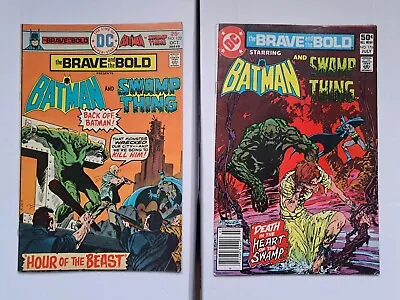 Buy The Brave And The Bold #122 (1975) And 176 (1981) Featuring Swamp Thing  • 15£