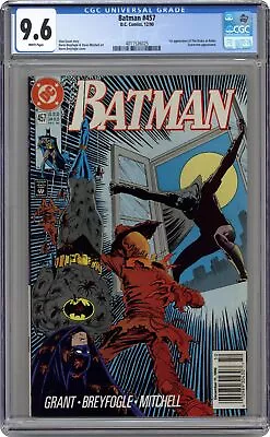 Buy Batman #457D CGC 9.6 1990 4011526025 Tim Drake Becomes Robin • 162.07£