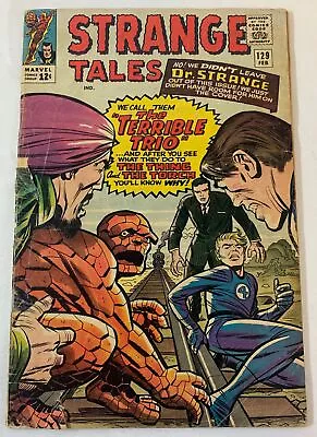 Buy 1965 Marvel STRANGE TALES #129~Doctor Strange,Human Torch~lower Grade • 10.42£