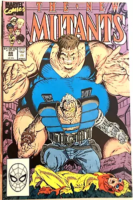 Buy NEW MUTANTS. # 88.  KEY 2ND CABLE.  LIEFELD & McFARLANE COVER. APRIL 1990. VFN- • 8.99£