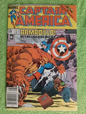 Buy CAPTAIN AMERICA #308 NM : NEWSSTAND Canadian Price Variant : RD6328 • 33.17£