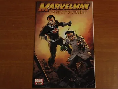 Buy Marvel Comics:  MARVELMAN FAMILY'S FINEST #4 (of 6)   2010  B&W Vintage Reprints • 5.99£