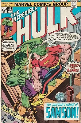 Buy Incredible Hulk (1962) #193 Doc Samson! Marvel 1975 • 5.60£
