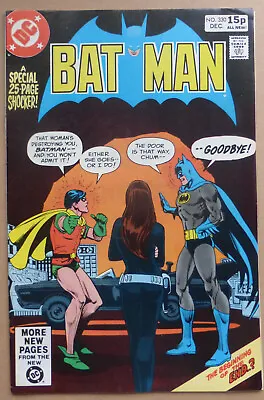 Buy Batman #330, Great Cover Art, High Grade!! • 9.95£