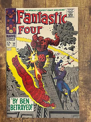 Buy Fantastic Four #69 - STUNNING HIGH GRADE - Marvel Comics 1967 • 20.88£