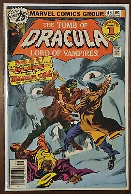 Buy Tomb Of Dracula #45 1st Deacon Frost, Domini, Church Of Damned ~ Marvel Comics • 27.03£