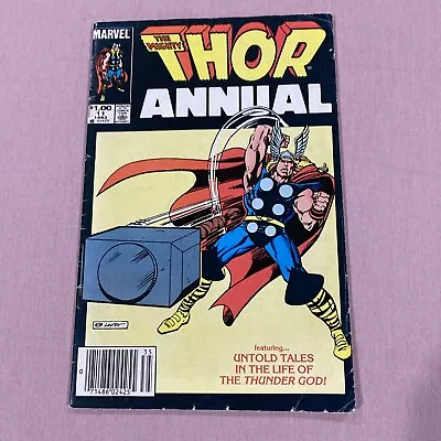 Buy THOR #11 Annual 1983, Origin MJOLNIR. Birth Of Thor, 1st App*, Loki, Odin, Sif • 10.39£