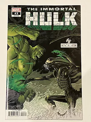 Buy IMMORTAL HULK #43 (2021 Marvel) RECALLED ALIEN VARIANT 9.0 VF/NM • 10.36£