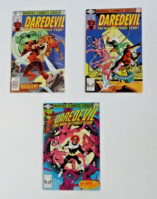 Buy Daredevil #162, 165, 169 Bullseye, Electra,  Frank Miller Lot • 110.69£