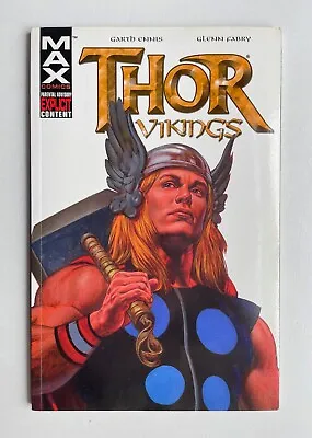 Buy Thor: Vikings By Garth Ennis MAX Marvel Pb 2004 • 55£