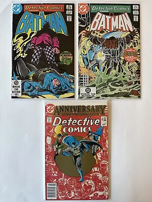 Buy Detective Comics 524 525 526 Bronze Age 1983 Lot - Killer Croc + Jason Todd Keys • 31.63£