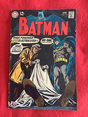 Buy BATMAN COMIC : No 212 June 1969 DC Comics  12cent Silver Age • 15£