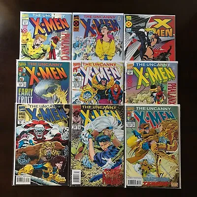 Buy Uncanny X-Men #312, 313, 314, 315, 316, 317, 318, 319 & Annual #18 | Marvel • 14.22£