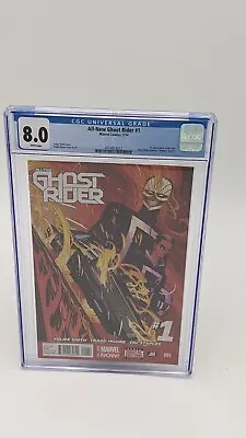 Buy All-New Ghost Rider #1 CGC 8.0 Reyes 2014 • 29.64£