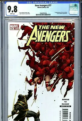 Buy 🔥 New Avengers #27 Cgc 9.8 Nm/m 1st Clint Barton As Ronin Marvel Comics 2007🔥 • 71.95£