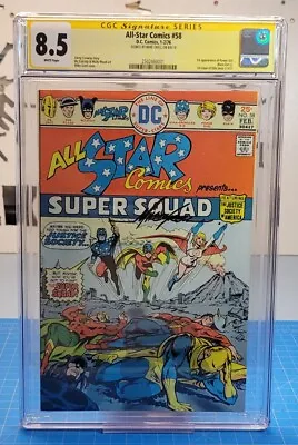 Buy All-Star Comics # 58 DC 1976 CGC 8.5 SS 1st Appearance Of Power Girl • 359.64£