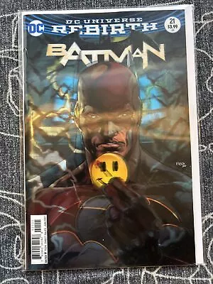 Buy Batman #21 - DC Comics Lenticular Cover Rebirth 1st Print 2016 Series • 3£