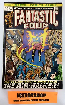 Buy 1972 Marvel Comics - Fantastic Four 120 - 1st Appearance Air Walker • 23.98£