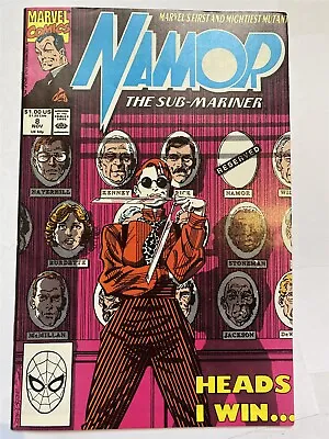 Buy NAMOR THE SUB-MARINER #8 John Byrne Marvel Comics 1990 VF • 1.99£