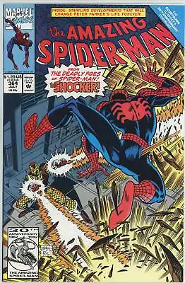 Buy Amazing Spider Man #364 (1963) - 9.4 NM *The Pain Of Fast Air/Shocker* • 7.03£