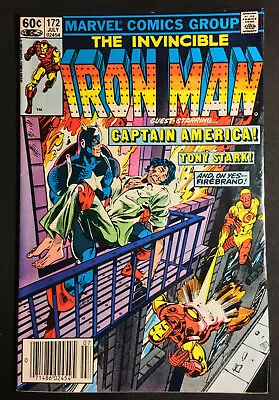 Buy Iron Man 172 Newstand Captain America Stark V 1 Avengers Thor Hulk She Vision • 9.65£