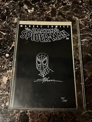Buy Amazing Spider-man #36 70/499 Dynamic Forces Signed Hanna Remarked Sketch  9/11 • 798.72£