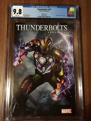 Buy THUNDERBOLTS #143 CGC 9.8 Iron Man By Design 1:15 Variant. Marvel 2010 Rare!! • 130.45£