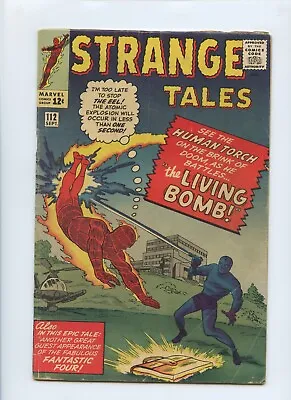 Buy Strange Tales #112 1963 (VG- 3.5) • 56.30£