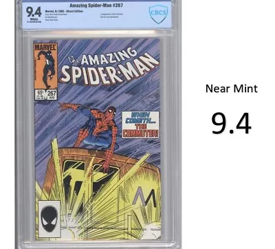 Buy Amazing Spider-Man 267 - 1st Appearance Of The Commuter - CBCS 9.4 - New Slab! • 54.39£